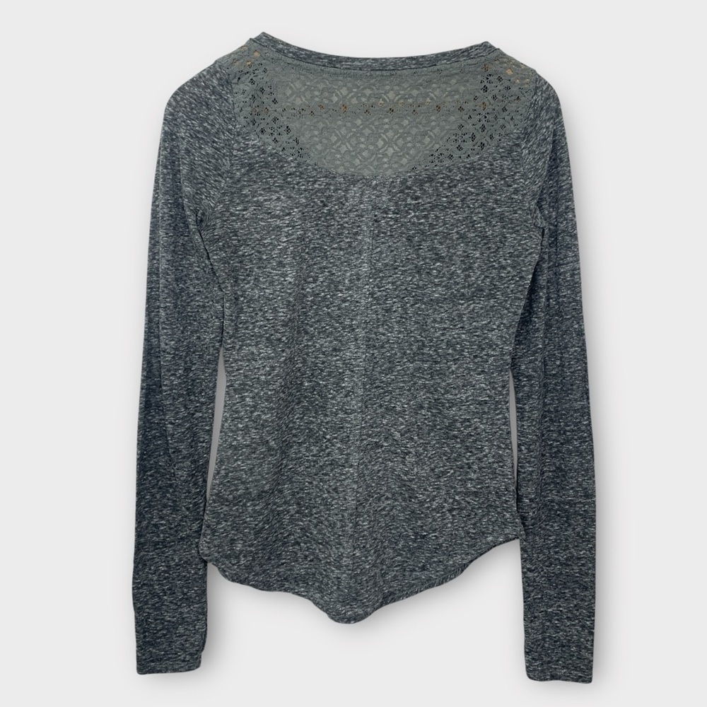 Hollister Y2K Long Sleeve Henley Top - Picture 7 of 11